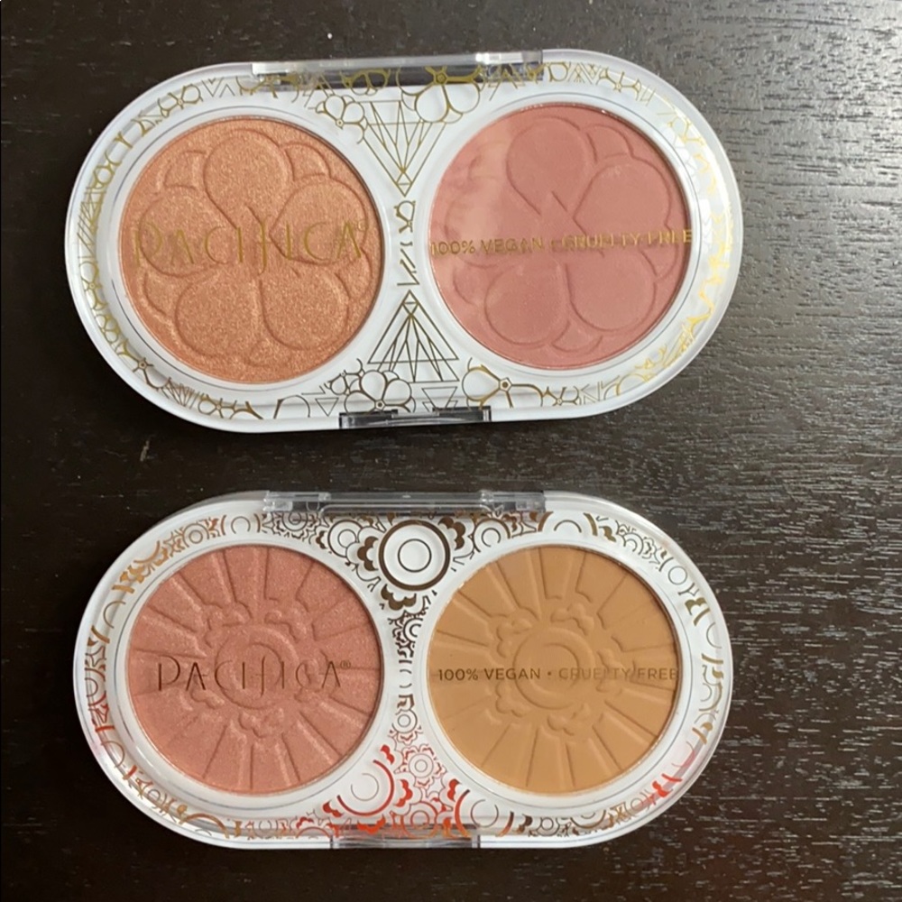 Pacifica Highlighter and blush,Bronzer and blush